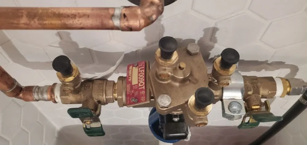 Slide of Certified Backflow Tester