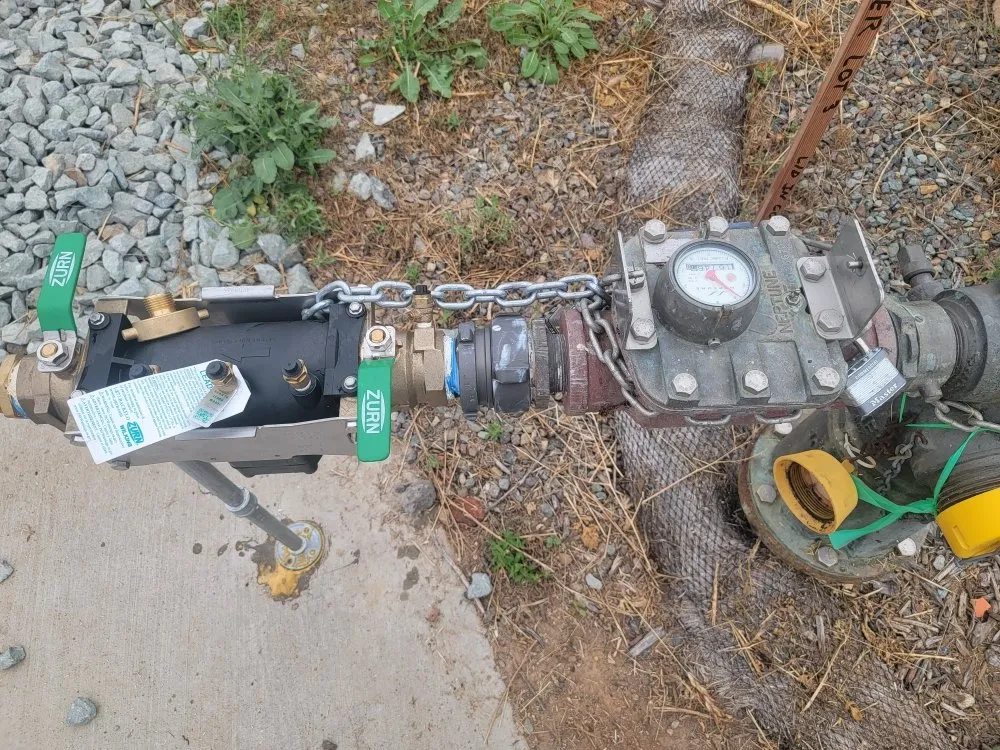 Slide of Certified Backflow Tester