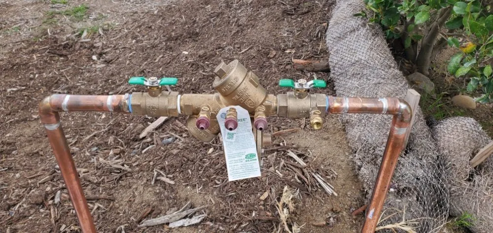 Slide of Certified Backflow Tester