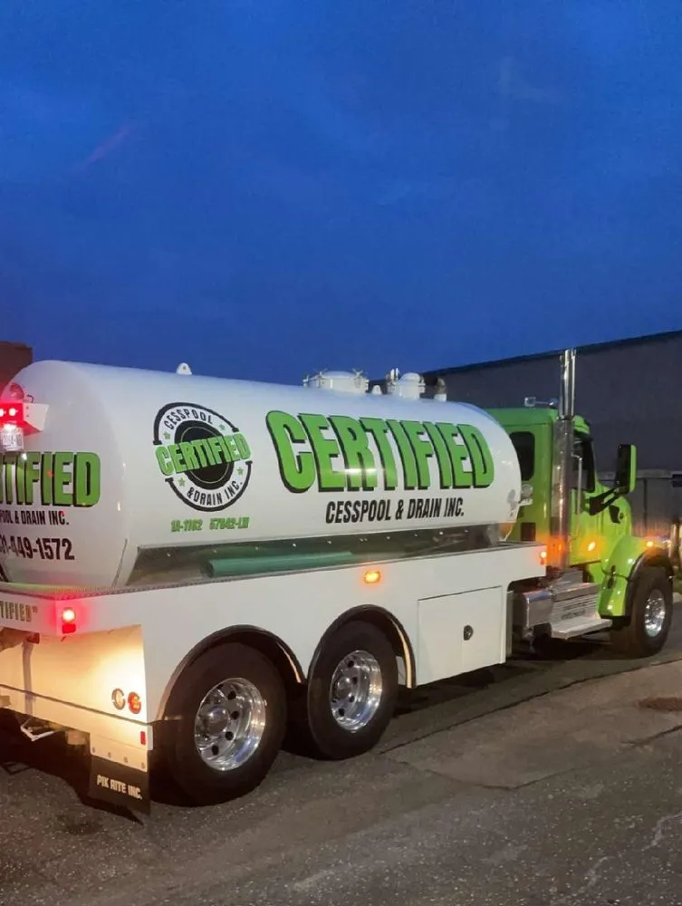 Slide of Certified Cesspool Service Suffolk County | Cesspool Pumping