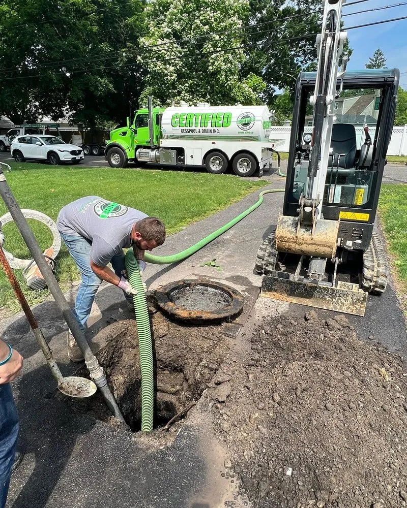 Slide of Certified Cesspool Service Suffolk County | Cesspool Pumping