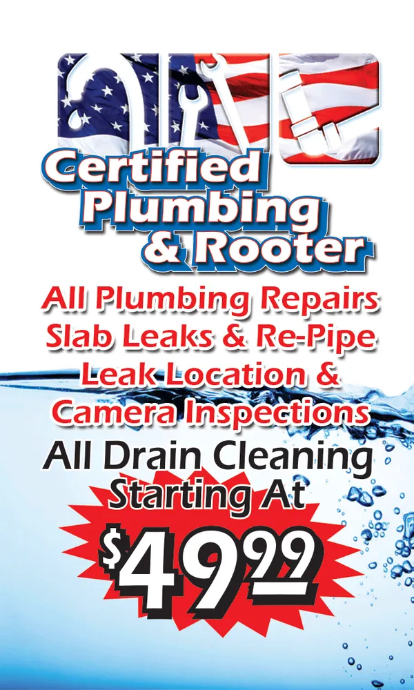 Slide of Certified Plumbing and Rooter