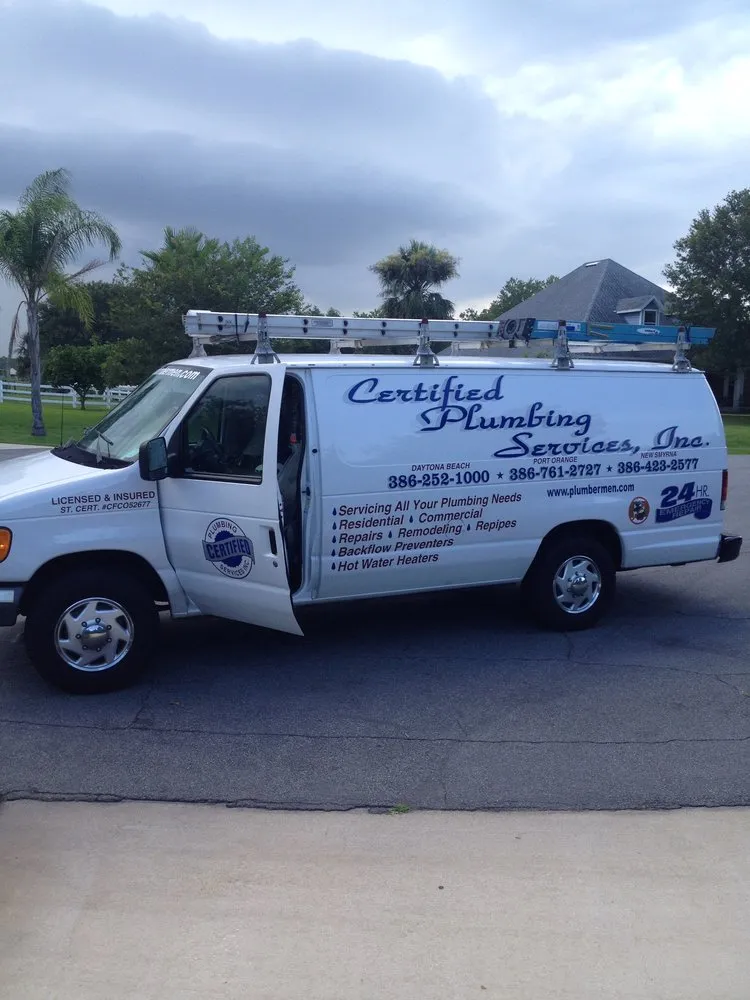 Slide of Certified Plumbing Services