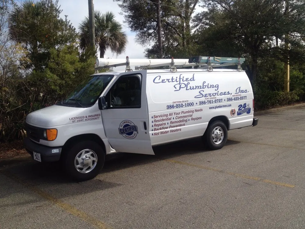Professional water heater service for homes in Port Orange, FL by Certified Plumbing Services