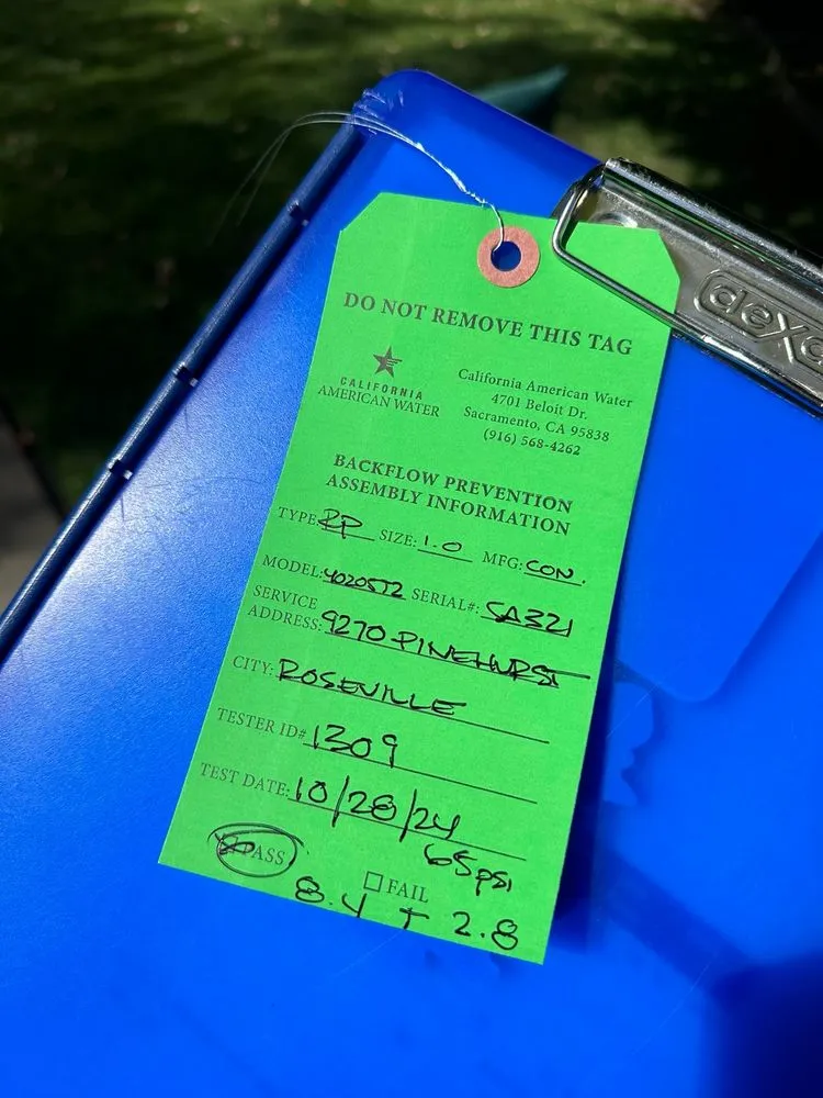 Slide of Certified Safe Backflow Testing & Repair