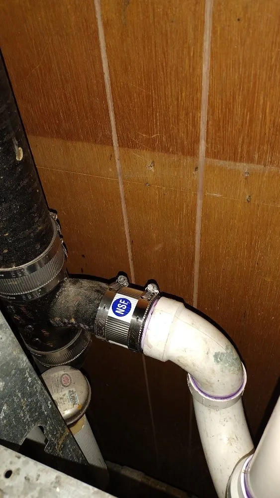 Slide of Certified Sewer and Drain