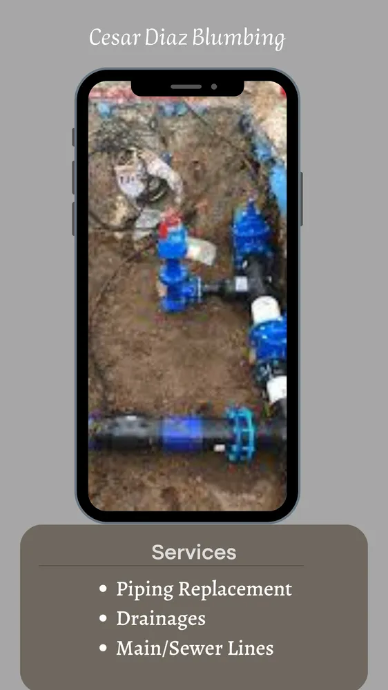 Slide of Cesar Diaz Plumbing