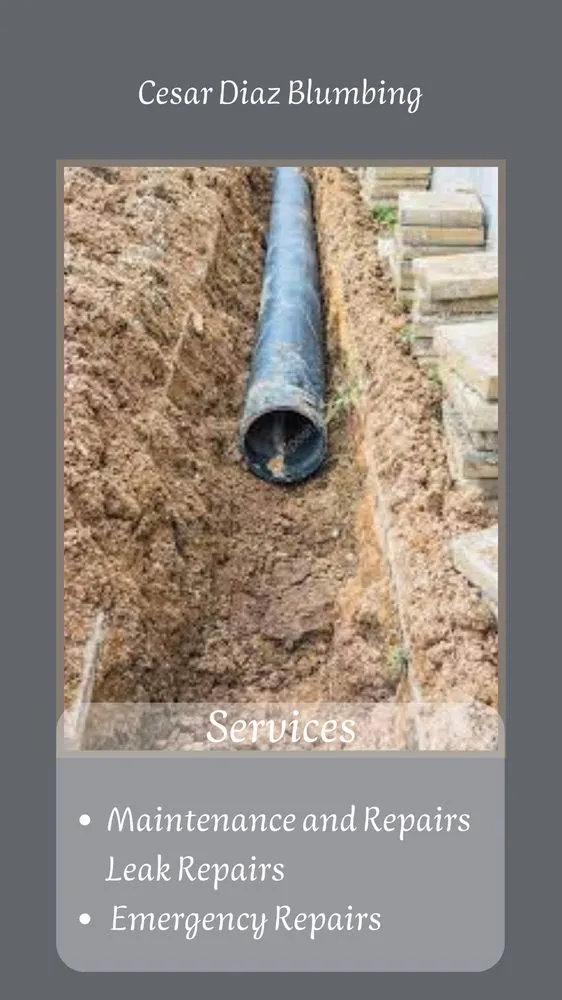 Slide of Cesar Diaz Plumbing