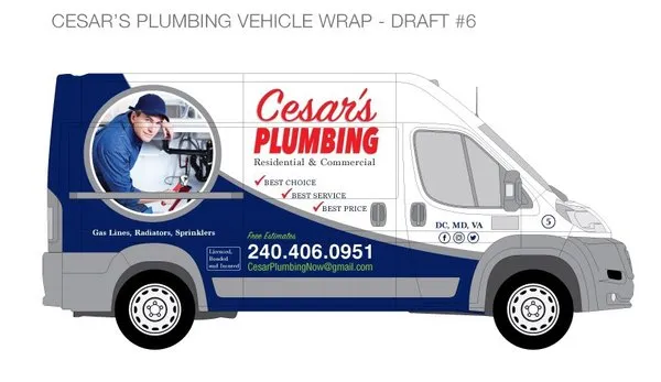 Cesar’s Plumbing Logo