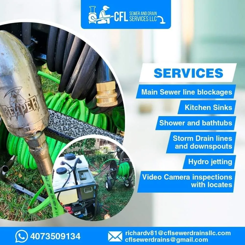 Slide of CFL Sewer And Drain Services