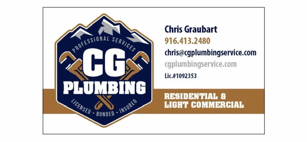 Quality plumbing repair in Shingle Springs, CA by CG Plumbing