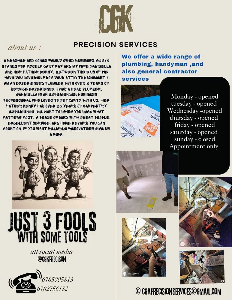 Slide of CGK Precision Services