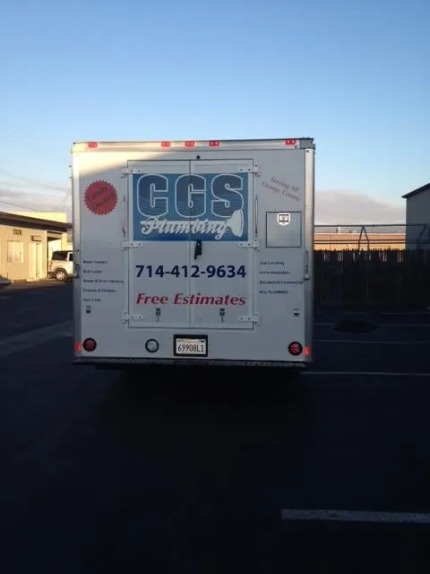 Slide of CGS Plumbing