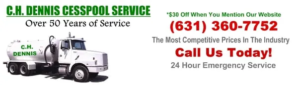 CH Dennis Cesspool Service Logo