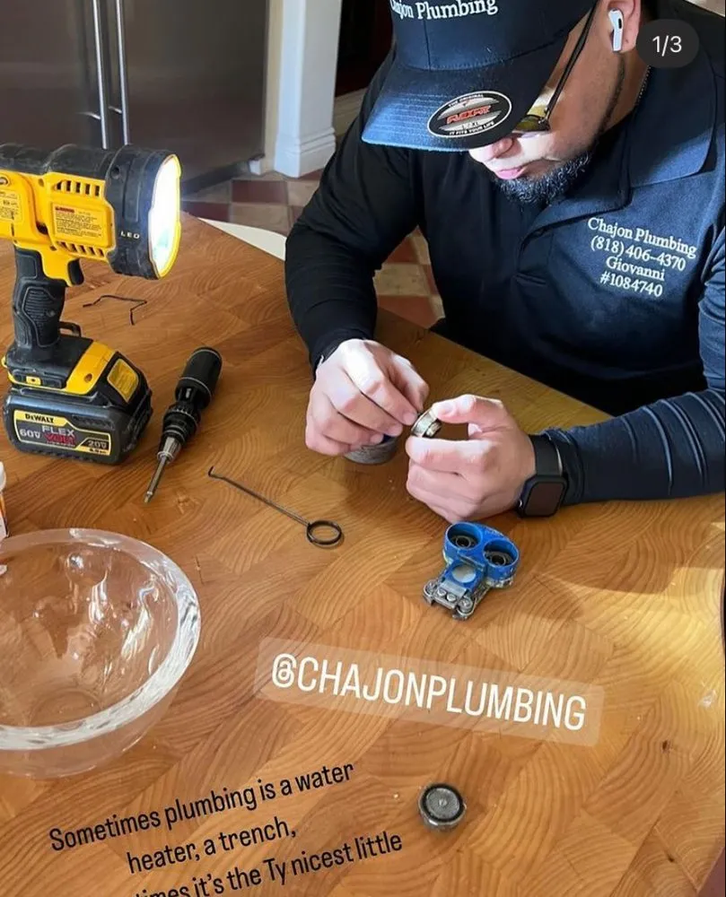 Slide of Chajon Plumbing