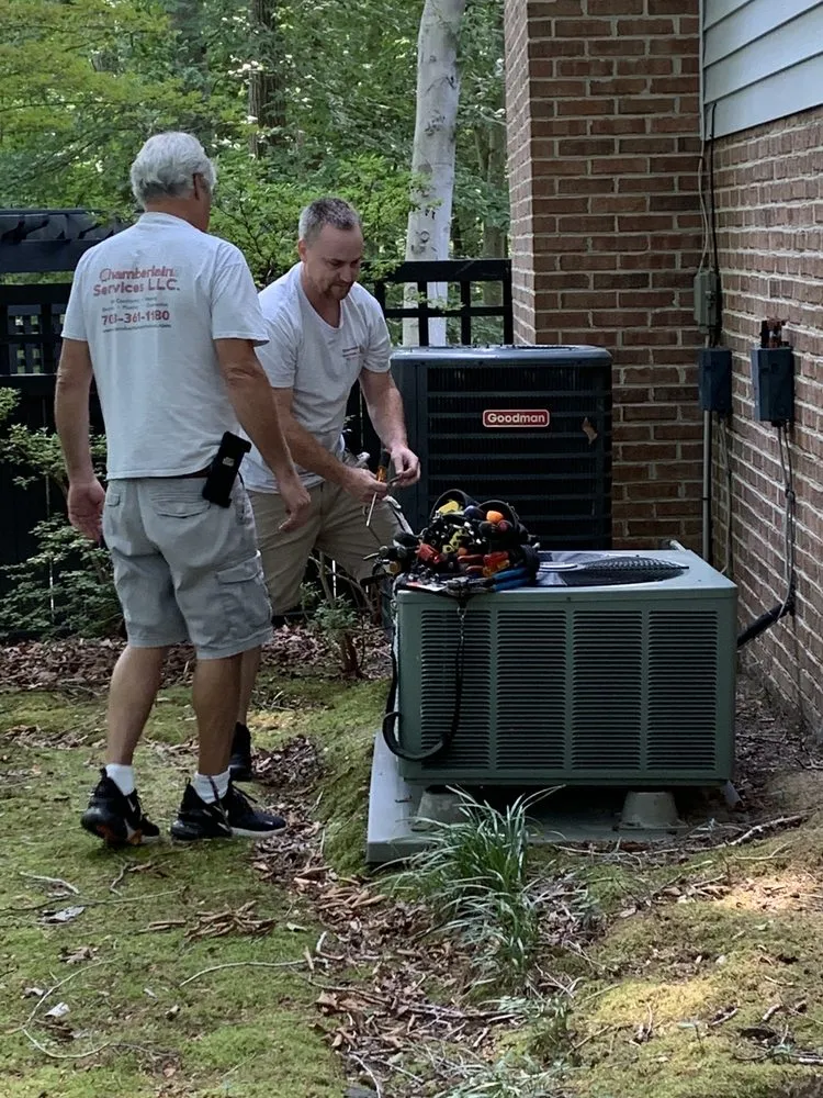 Slide of Chamberlain Services