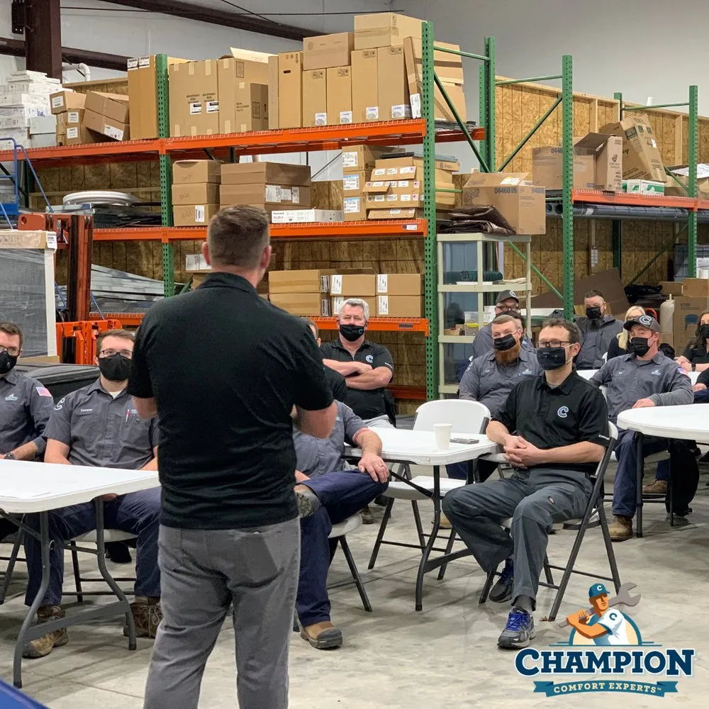 Slide of Champion Comfort Experts