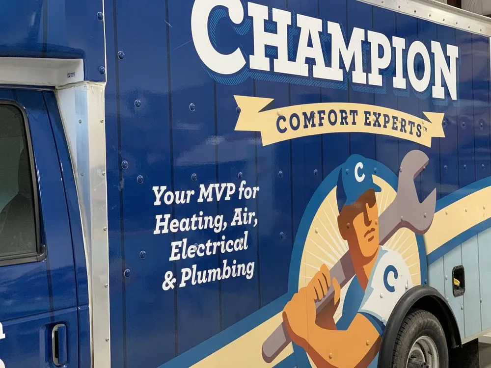 Affordable water heater service for homes in Flat Rock, NC by Champion Comfort Experts
