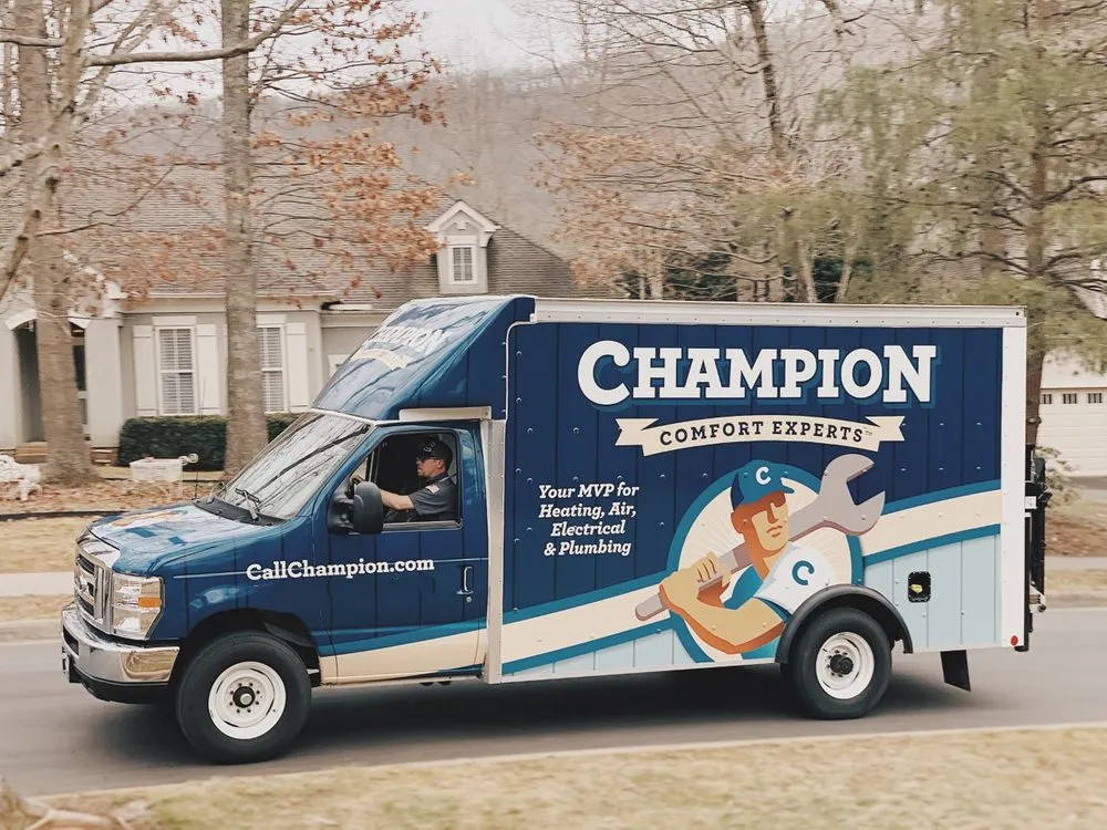 Slide of Champion Comfort Experts