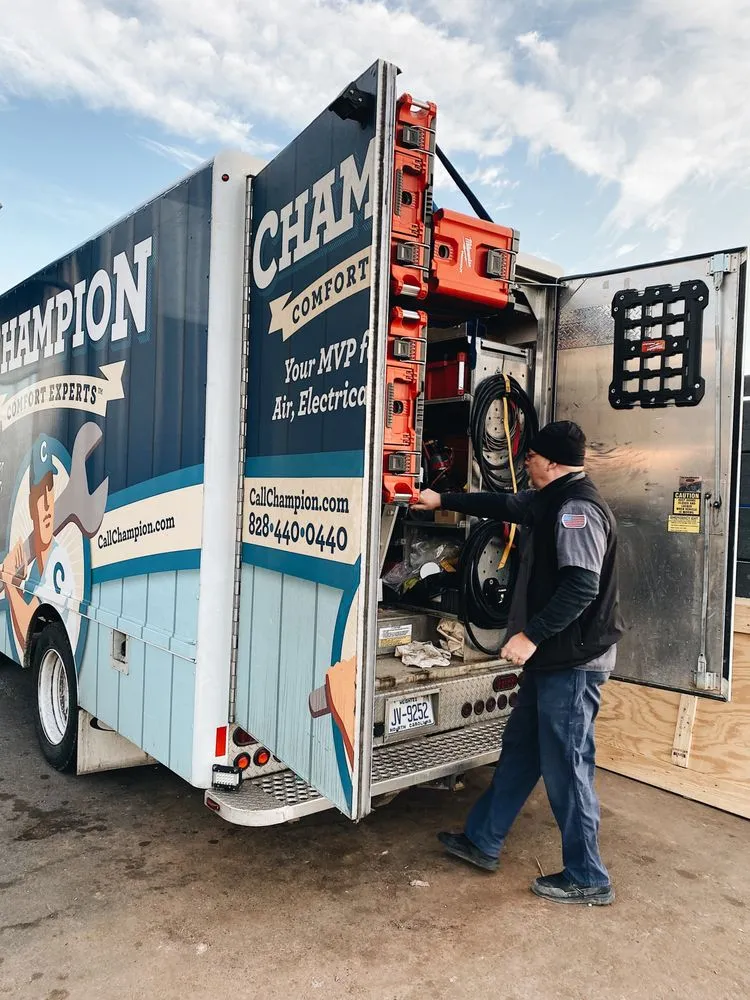 Slide of Champion Comfort Experts