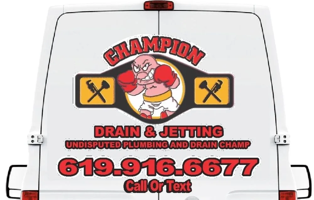 Slide of Champion Drain And Jetting