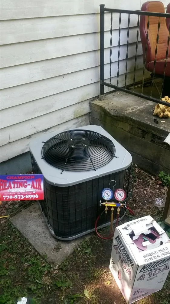 Slide of Champion HVAC & Plumbing