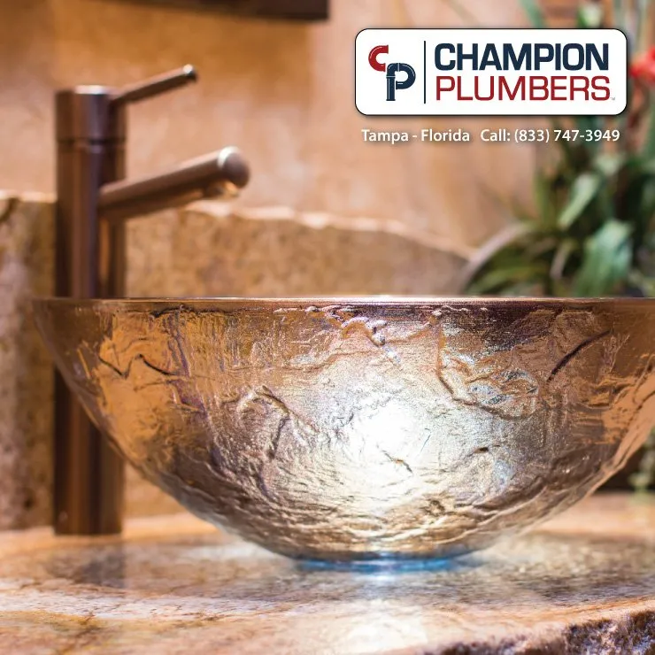 Top-rated drain cleaning for homes in Tampa Bay, FL by Champion Plumbers