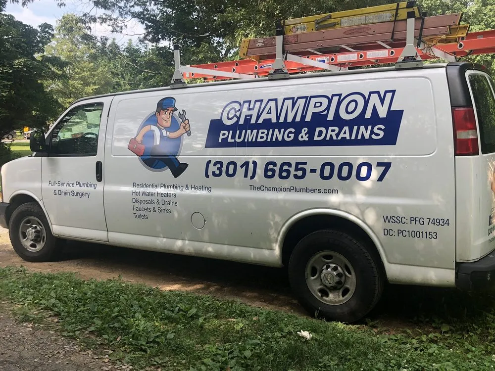Slide of Champion Plumbing & Drains