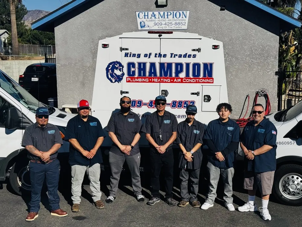 Slide of Champion Plumbing, Heating & Air Conditioning