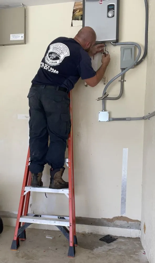 Slide of Champion Plumbing Sewer and Drain