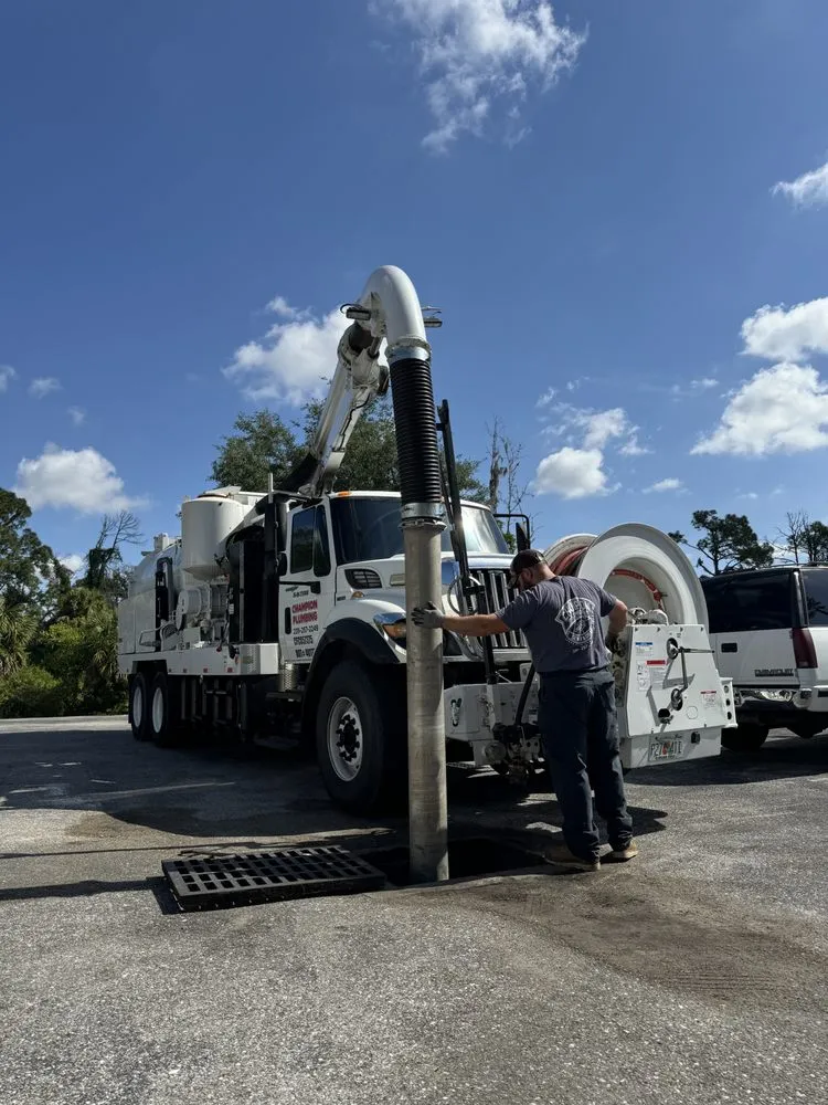 Slide of Champion Plumbing Sewer and Drain