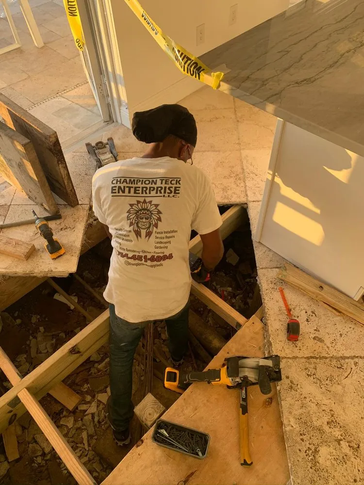 Slide of Champion Teck