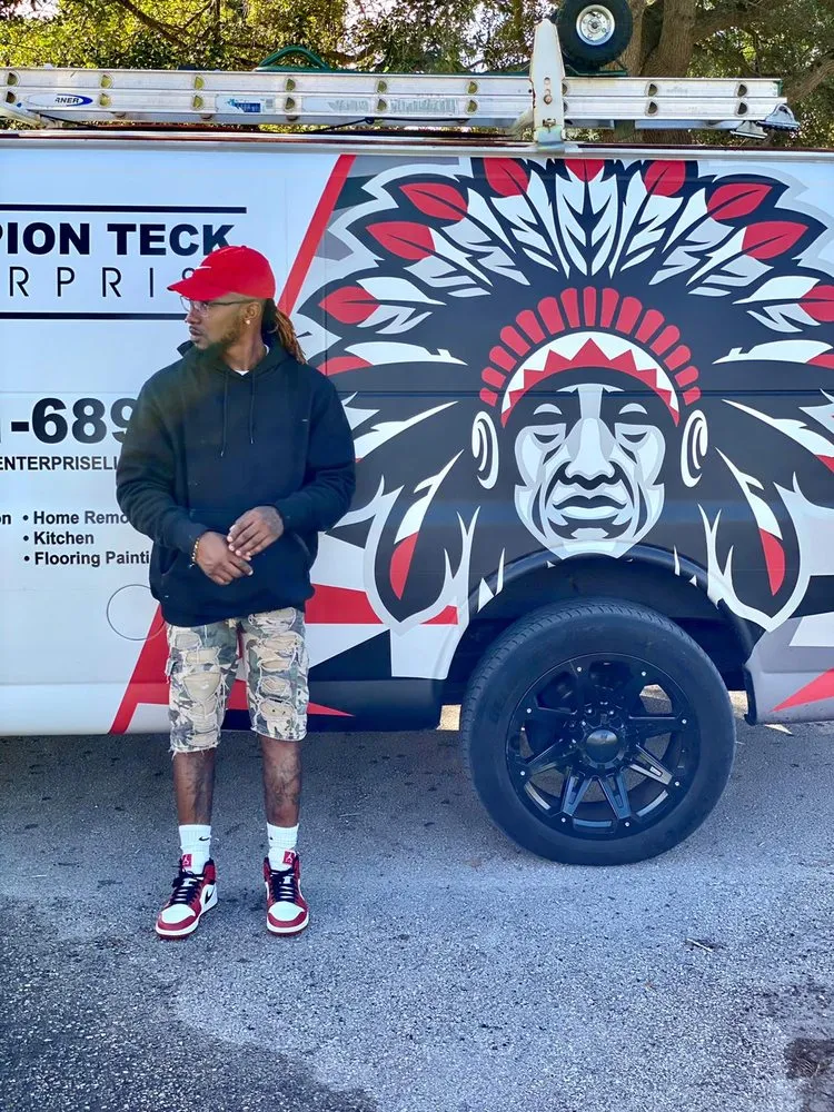 Slide of Champion Teck