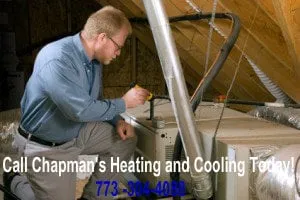 Slide of Chapman's Heating and Cooling