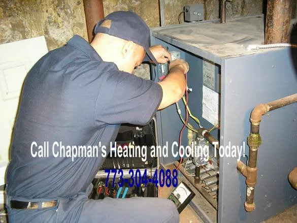 Slide of Chapman's Heating and Cooling
