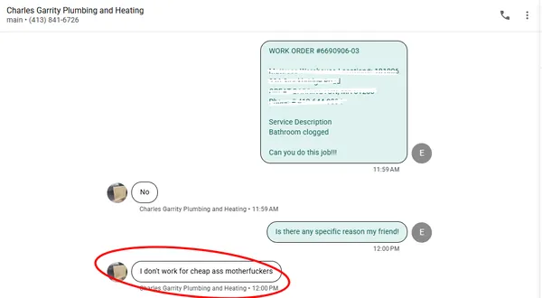 Charles Garrity Plumbing and Heating