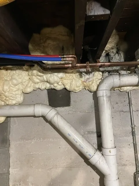 Slide of Charlie Brown’s Plumbing