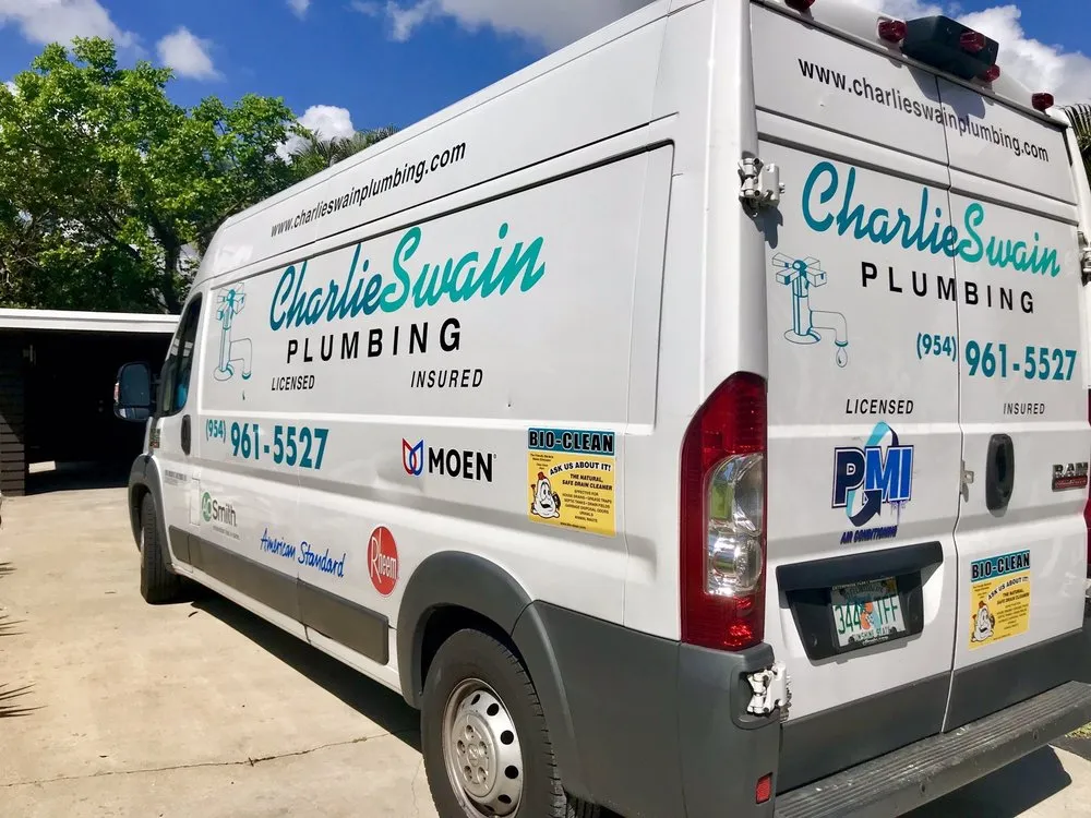 Slide of Charlie Swain Plumbing