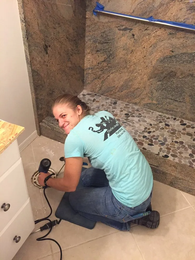 Slide of Charlie's Angels Plumbing