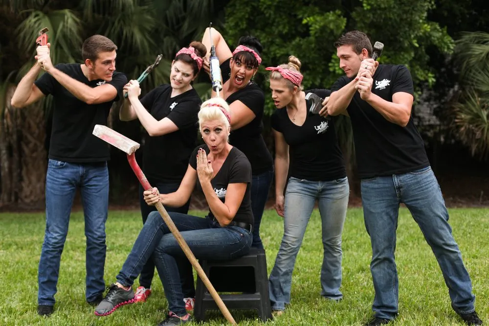 Slide of Charlie's Angels Plumbing