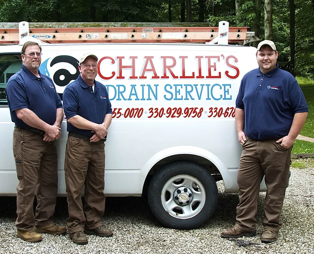 Slide of Charlie's Drain Service