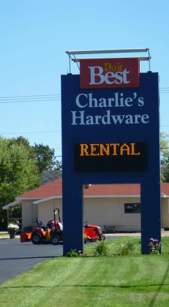 Slide of Charlie's Hardware & Rental