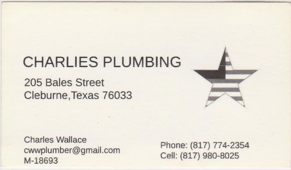 Slide of Charlies Plumbing