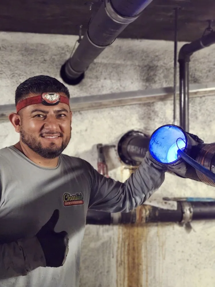 Slide of Charlie's Sewer & Drain Rooter