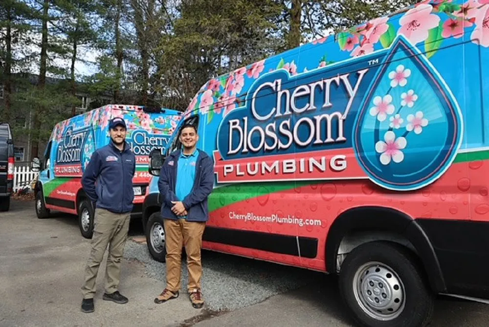 Slide of Cherry Blossom Plumbing