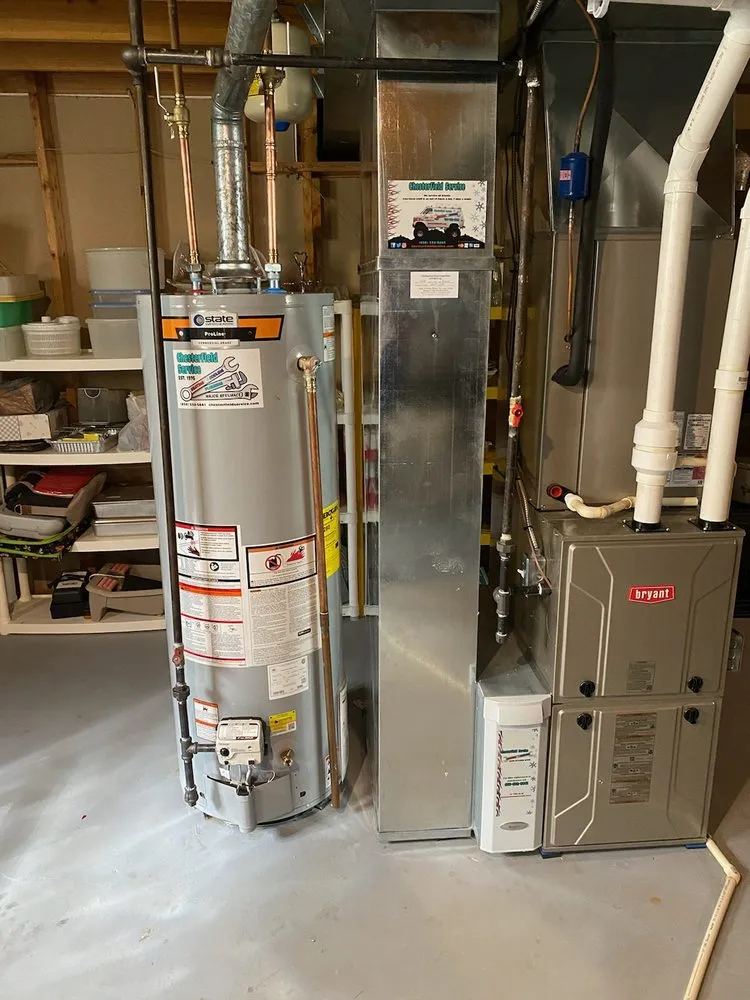 Slide of Chesterfield Service