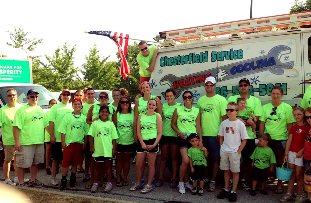 Slide of Chesterfield Service