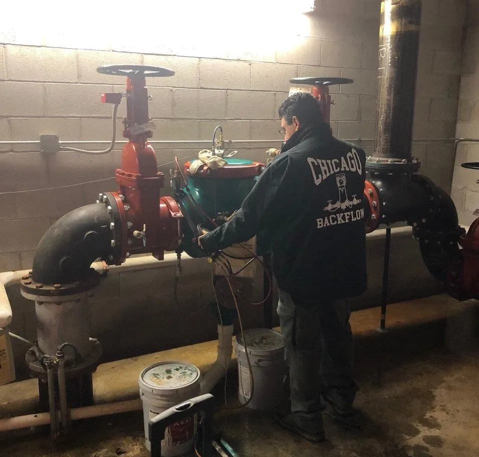 Slide of Chicago Backflow