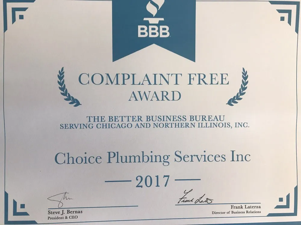 Slide of Choice Plumbing