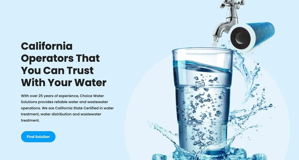 Slide of Choice Water Solutions